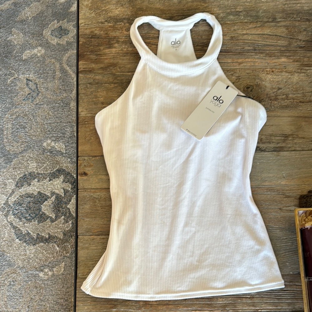 ALO Yoga Women's White Tank Top